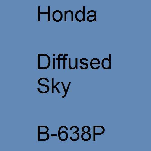 Honda, Diffused Sky, B-638P.